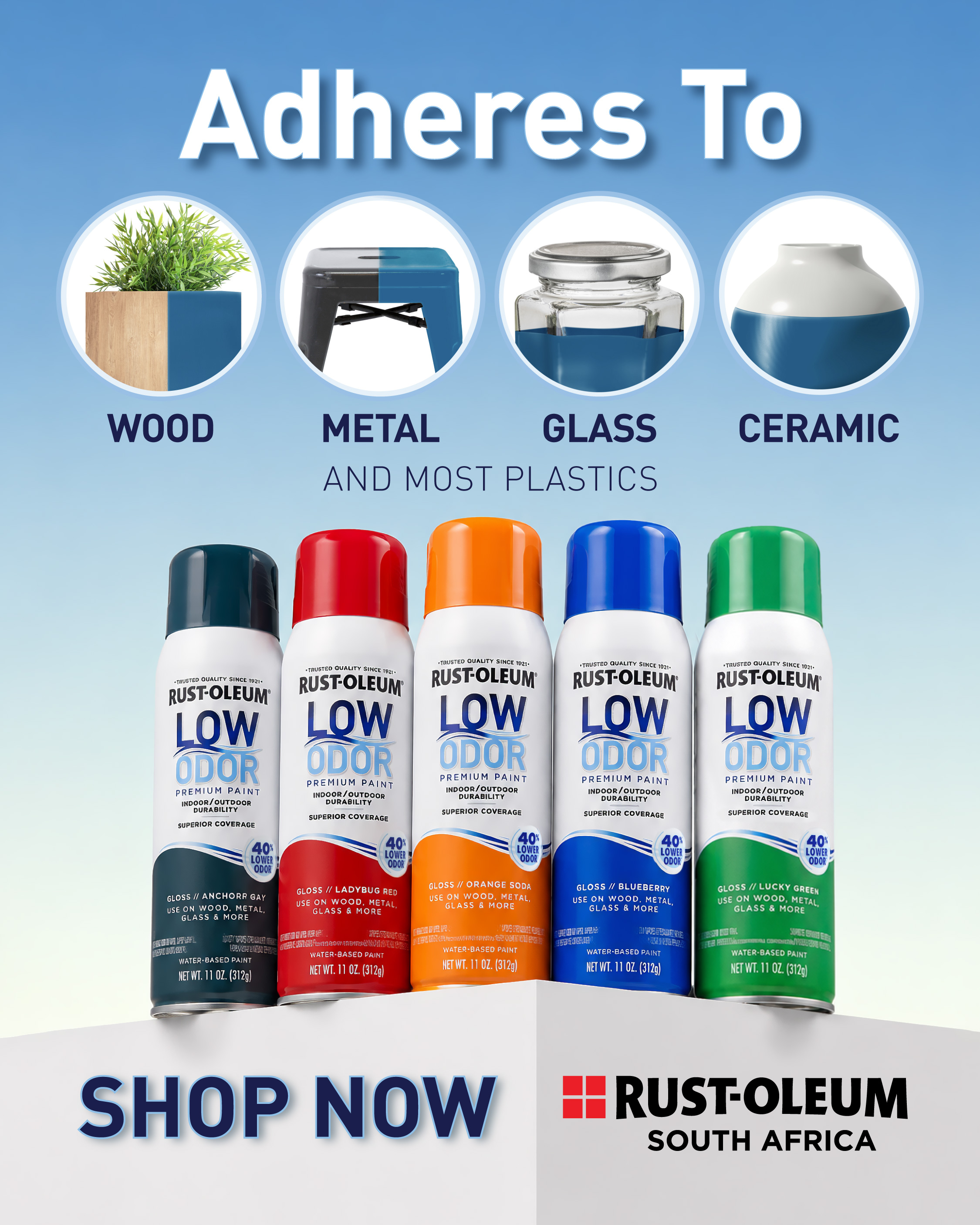 Low Odor colour social creative