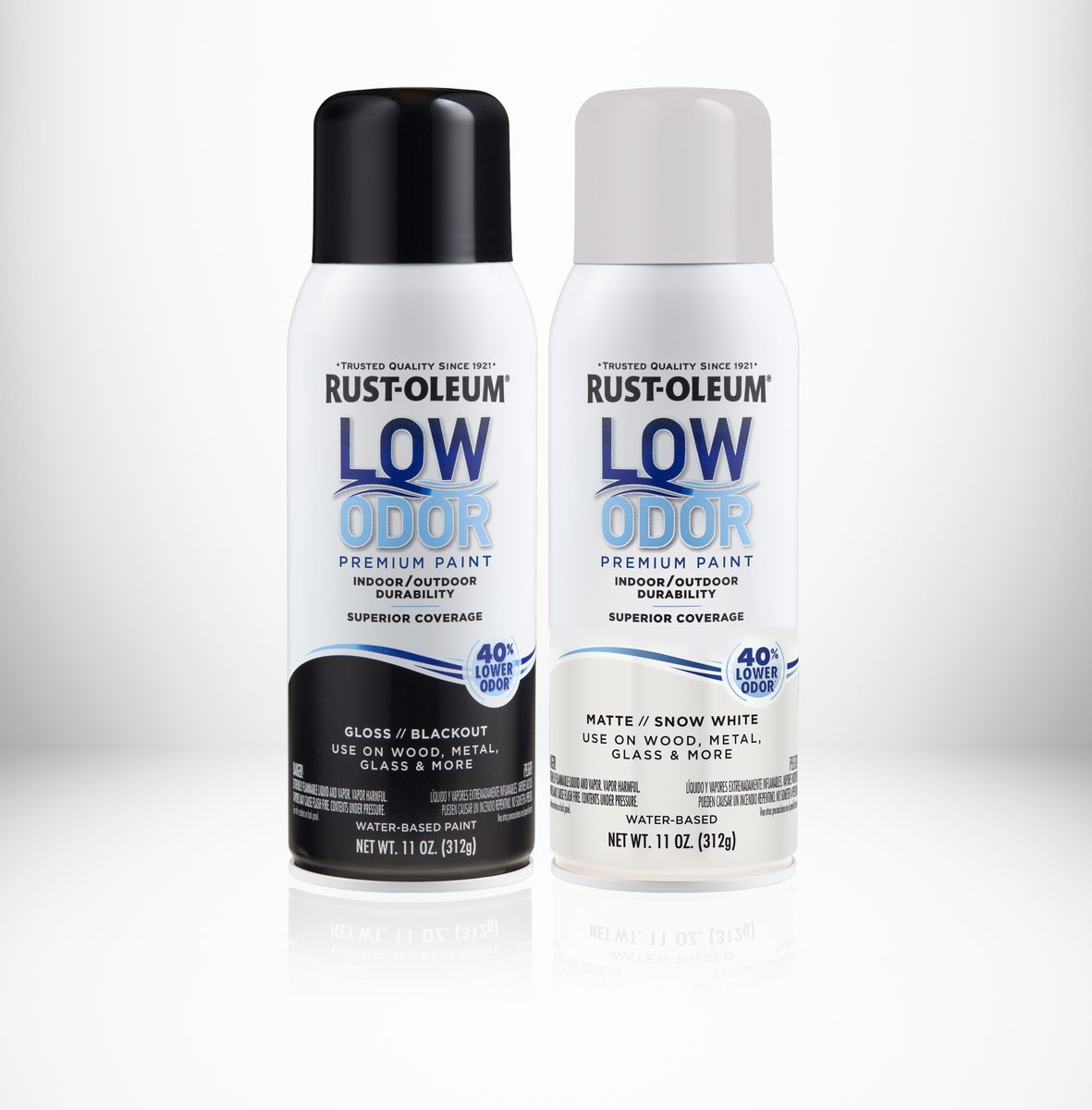 Rust-Oleum Low Odor product range